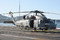 空母キティホーク艦上のSH-60F（NF612/Bu.No.164459）