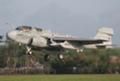 [飛行機]2006年百里基地航空祭　帰投離陸するVAQ-130のEA-6B（AC504/Bu.No.161347）