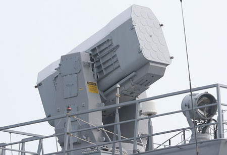 韓国海軍の駆逐艦テジョヨンのRAM