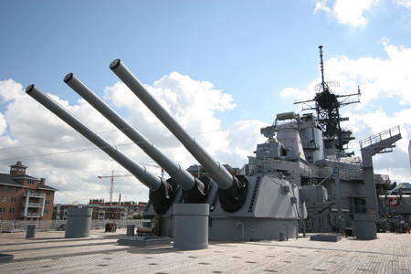 2月20日_ノーフォークの国立海洋センターと戦艦ウィスコンシン