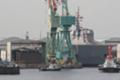 [艦船]2007年８月23日　IHI-MU横浜工場での進水・命名式当日の護衛艦「ひゅうが