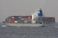 [艦船]2008年４月４日　浦賀水道航路を南航するWAN HAI306