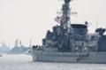 [艦船]東京港を出港するフランス海軍の駆逐艦デュプレクスFS Dupleix D641