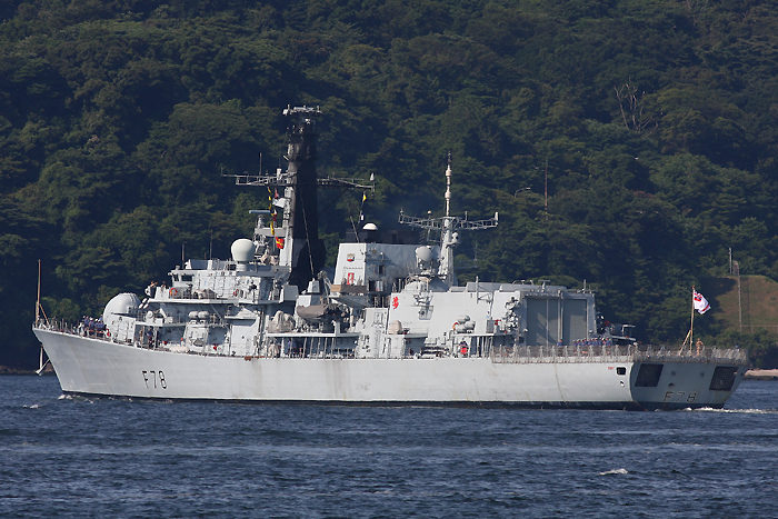 イギリス海軍タイプ23級フリゲイト ケントHMS Kent F78