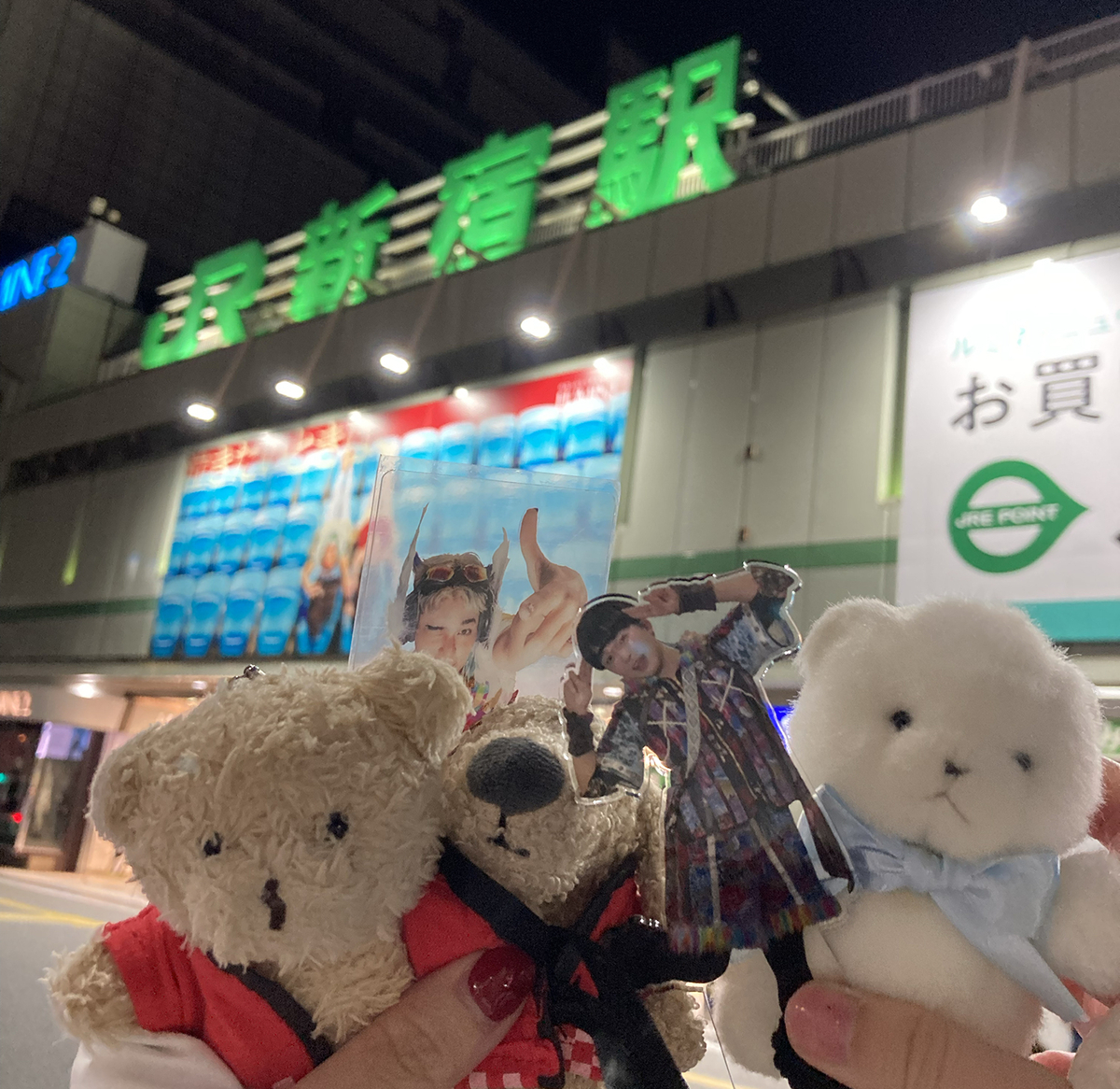 徒歩で山手線一周、ついにゴール、新宿！