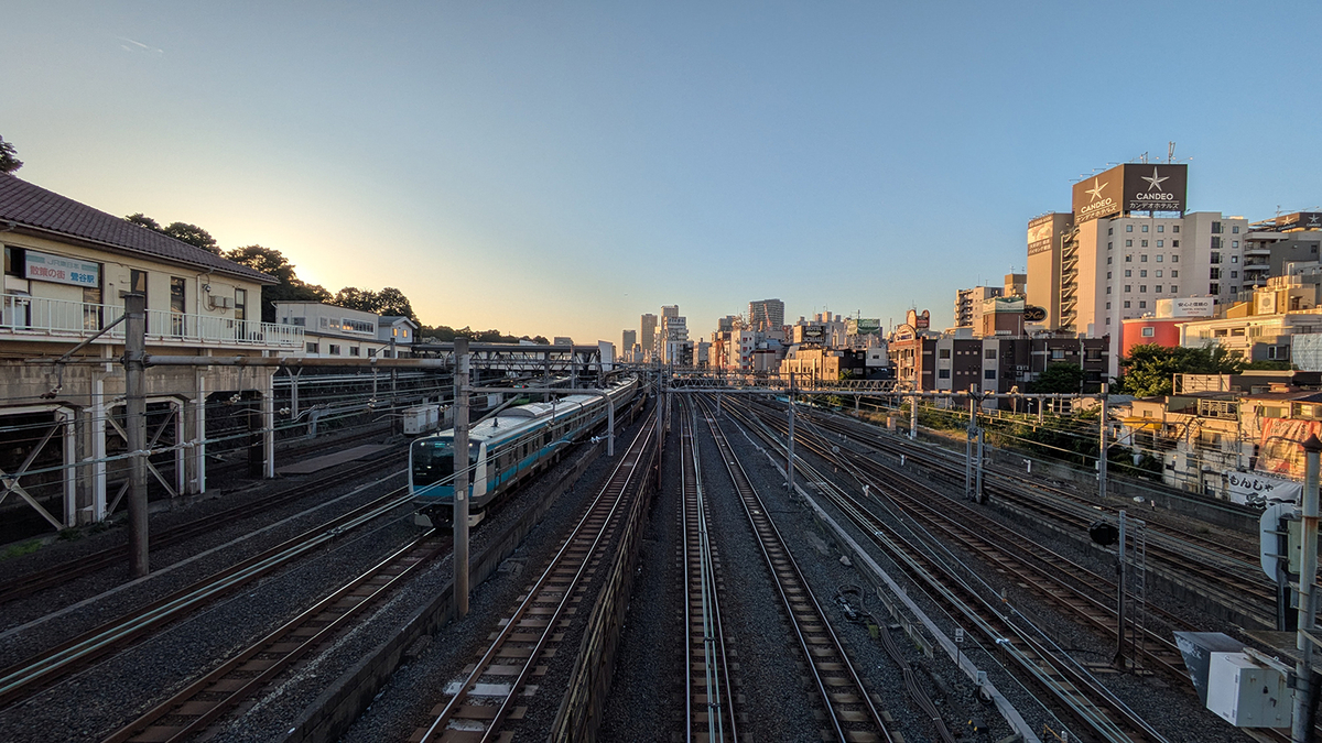 徒歩で山手線一周、鶯谷駅