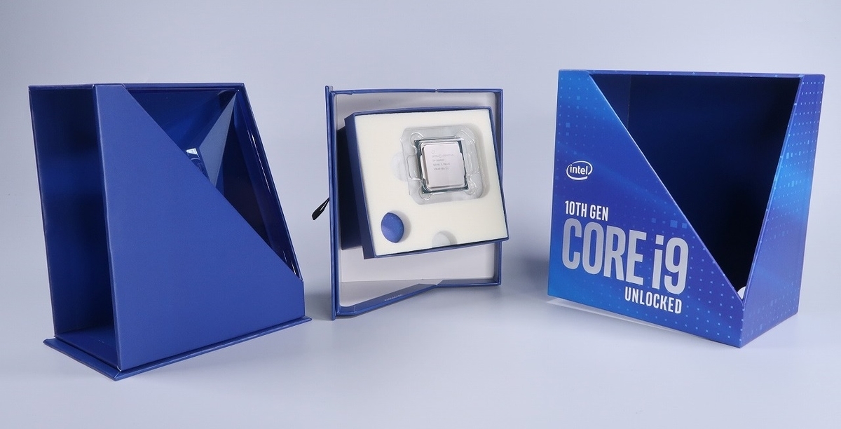 時は第10世代へ】INTEL社 Comet Lake-S「Core i9-10900K」を