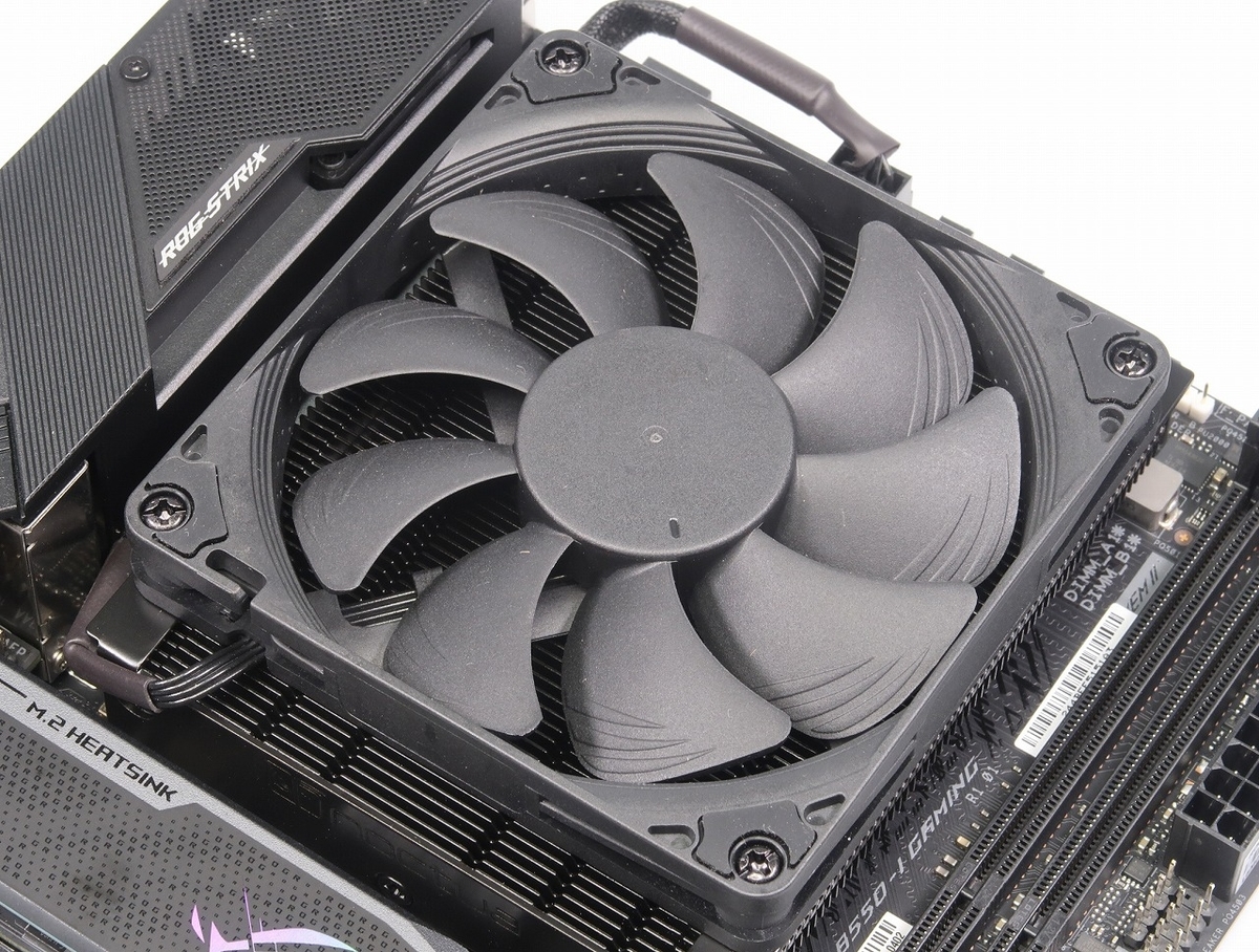 美しき漆黒のクーラー】Noctua社「NH-L9a-AM4 chromax.black（ブラック