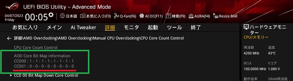 ちょび様　AMD-KB1, TD-OW90 2点おまとめ RTX4090で試す！】AMD社「Ryzen 9 7950X3D」を「8コア化」した