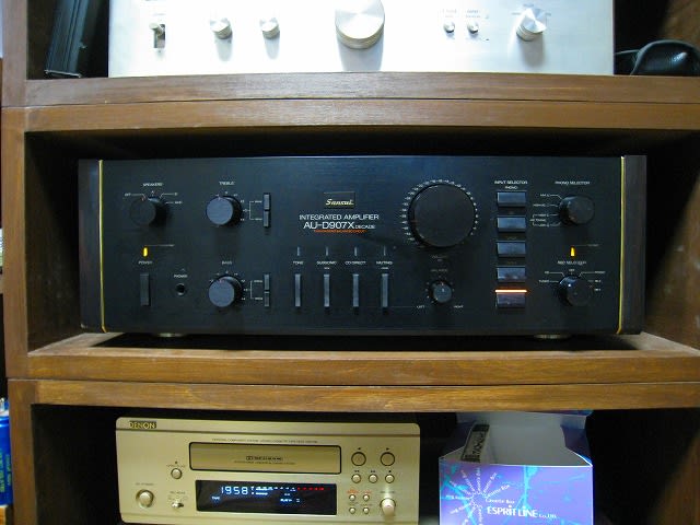 サンスイ AU-D907シリーズの最終機 D907X DECADE 購入 - Born2run