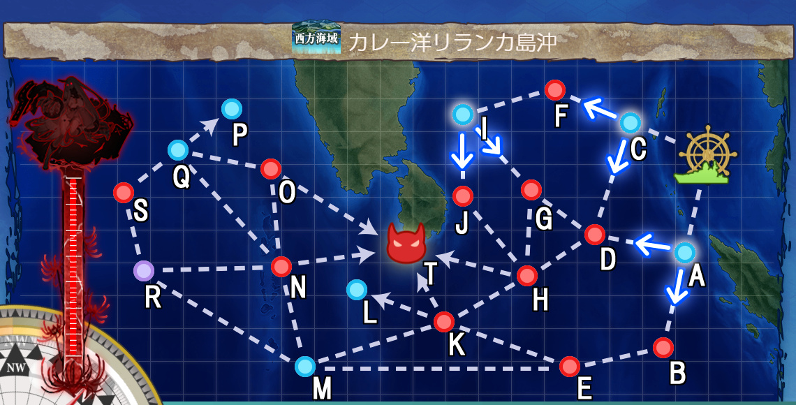 定期任務覚え書き 海域別 任務並行編成のまとめ 艦これ検証とか考察とか