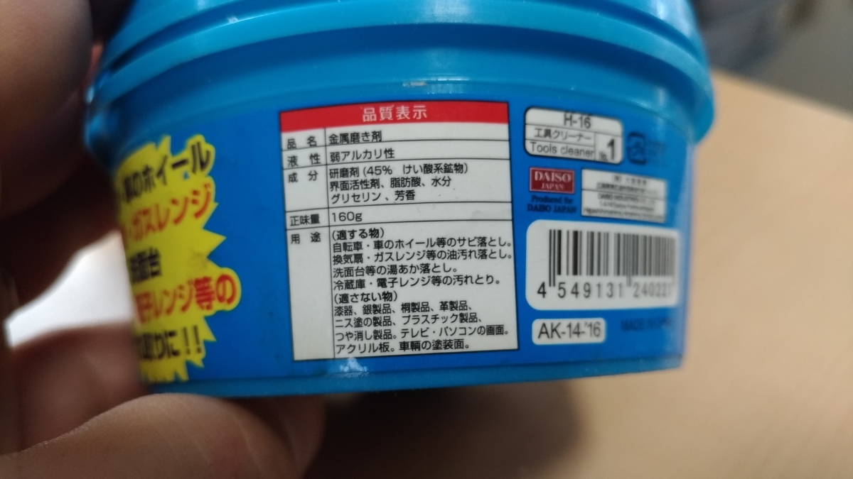 中身の表示