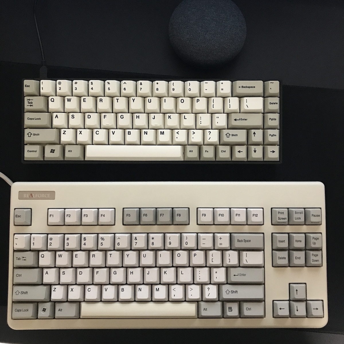 自作キーボード MTMH87 87% Keyboard E-white 【公式通販】