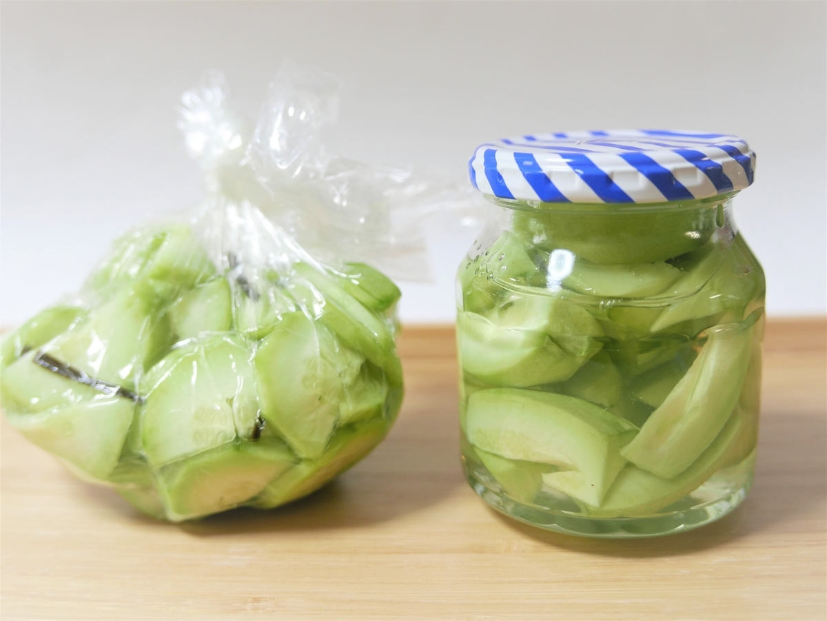 ６月の常備菜 摘果メロン で 浅漬け ピクルスを作ってみました ときめき のんびりライフ