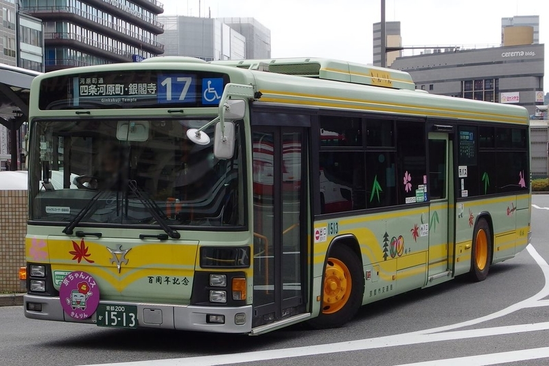 2006年度 ブルーリボンII ノンステップN尺 - 京都市営バス車両図鑑本館