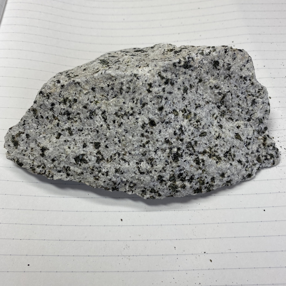 秩父鉱山の岩石薄片③ トーナル岩 - Склад Памяти