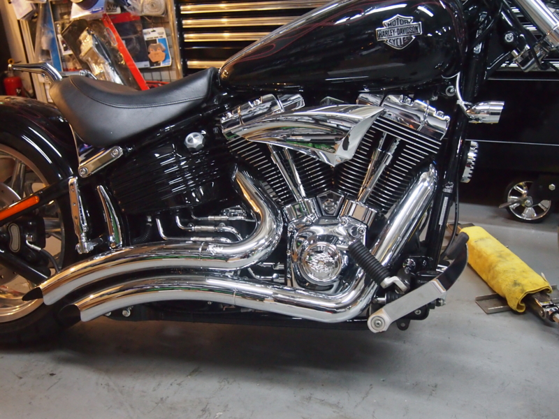 ハーレーダビットソンfxcwc純正ホイ－ルセット ハーレーダビッドソン FXSTC SOFTAIL CUSTOM 愛車レビュー・評価