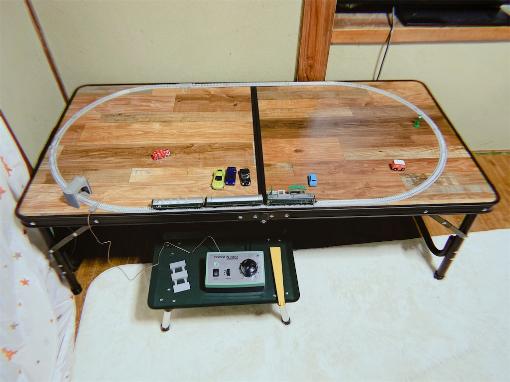Nゲージが我が家にやってきた！狭い部屋で置き場所どうする？ - 都会 