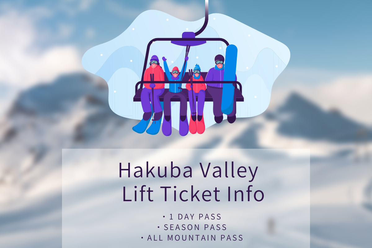 Hakuba Valley Lift Ticket Info 2023/2024 Discover Hakuba like a Local