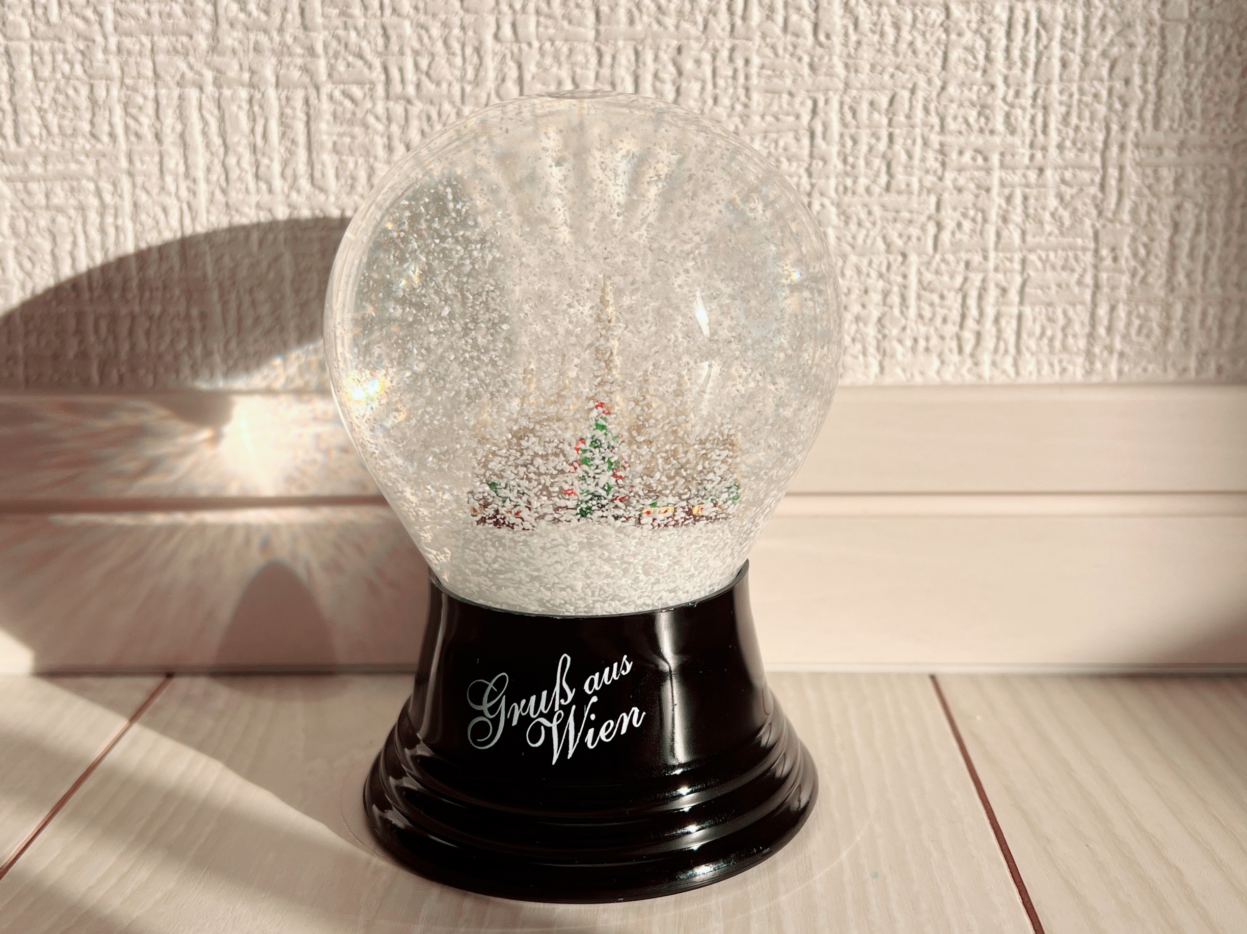 【箱あり】メルセデスベンツ　スノードーム【希少】 スノードーム スノーマンとテディベア｜ペルツィ / PERZY 2025ギフト