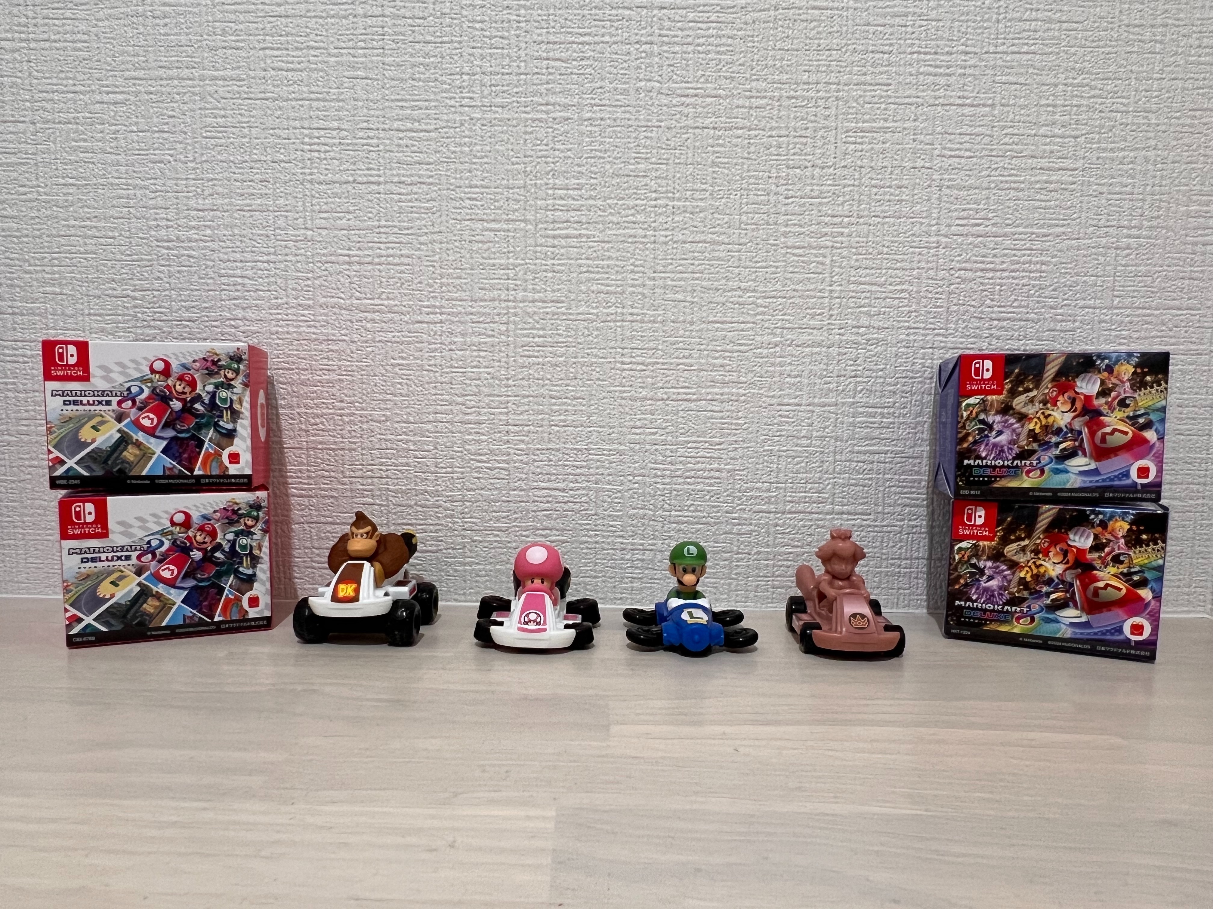 マクドナルド　エヴァンゲリオン　マリオカート9種類 2024年11月】マクドナルドハッピーセット「マリオカート」は全部