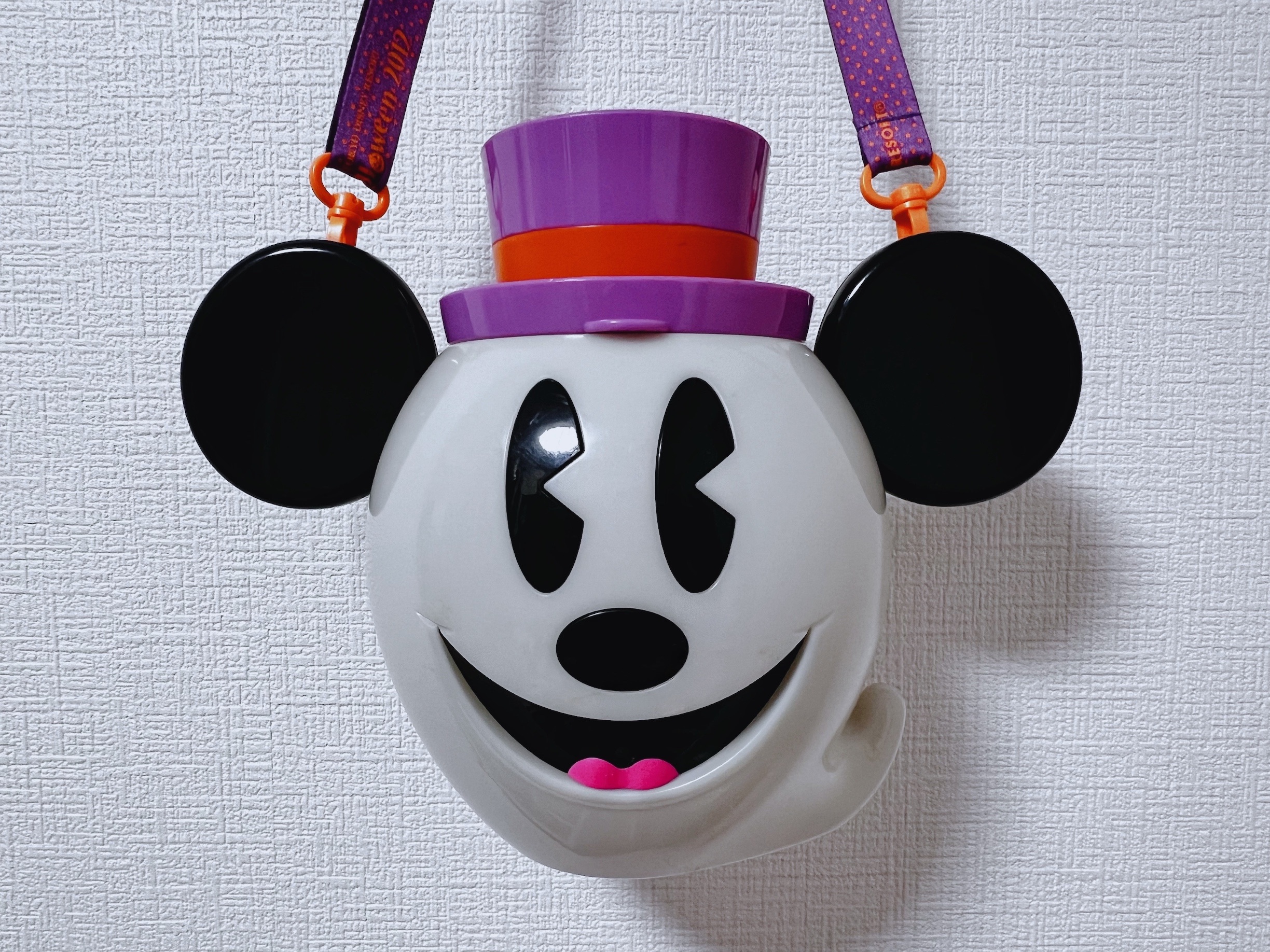 ミッキーマウス 骸骨 ハロウィン　ポップコーンバゲット ミッキーマウス - 海外ディズニー限定♡ハロウィン♡ミッキー