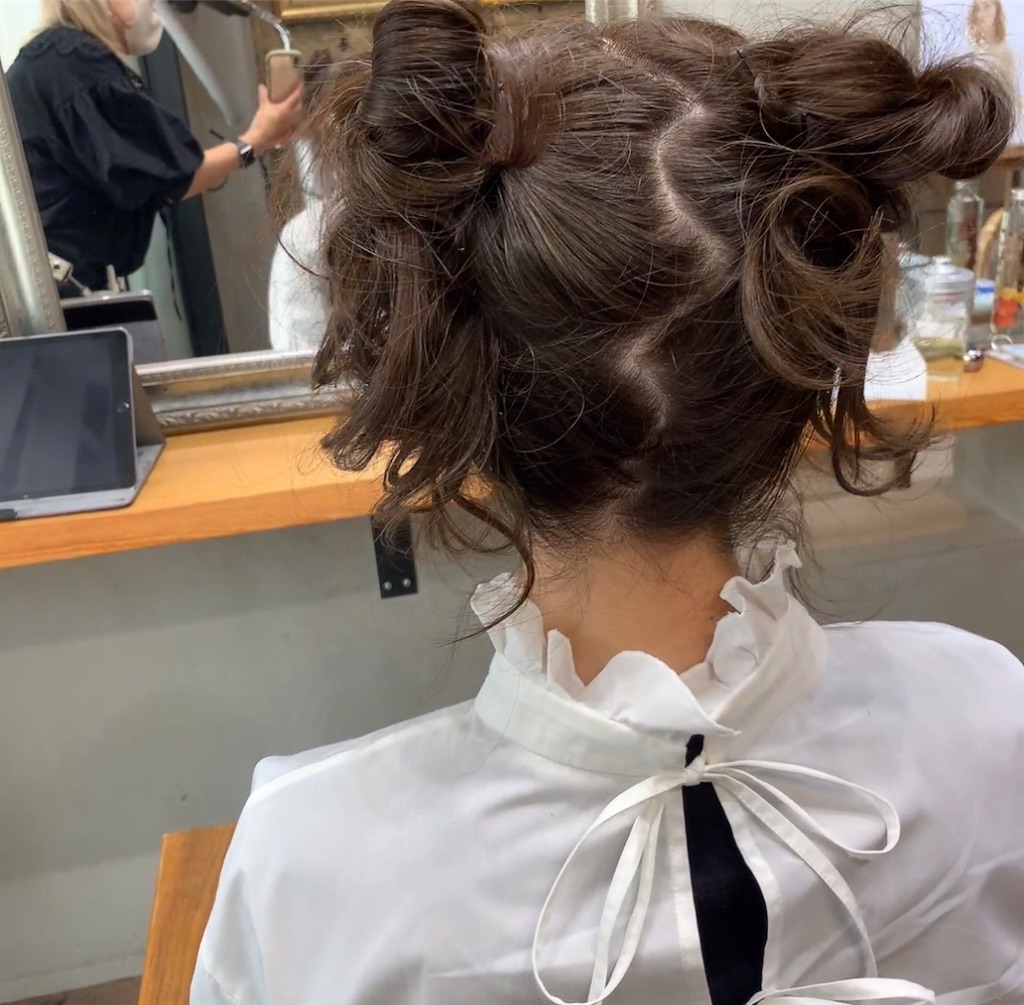 ❤️setsalon ALiS❤️ | ハーフアップ💕 #hairset#ヘアセット