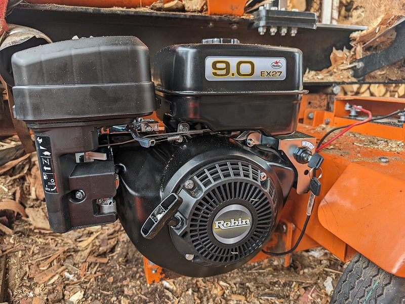 ロビン エンジン薪割り機