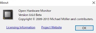 OpenHardwareMonitor 更新 - Caf-Pow's blog