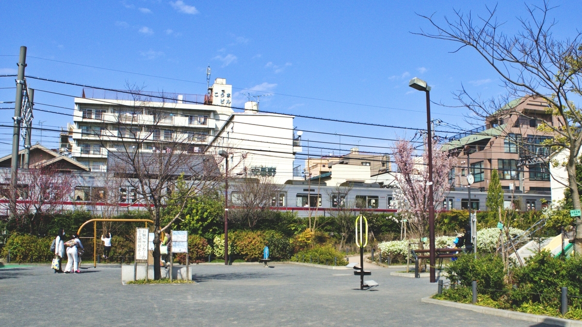 東武練馬駅近くの公園で撮影した東武東上線 系 東京フォト鉄道