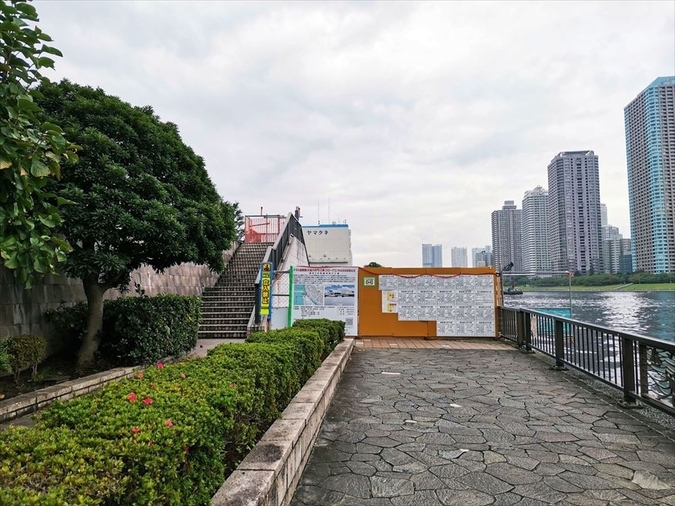 永代公園で撮影した風景写真