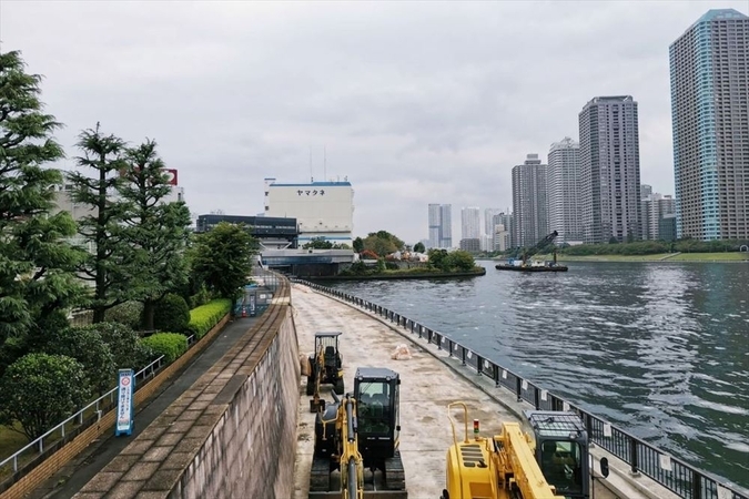 永代公園で撮影した風景写真