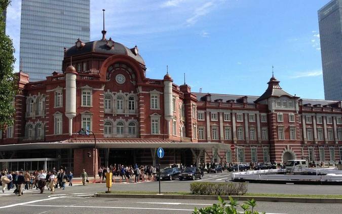 復元後の東京駅の姿