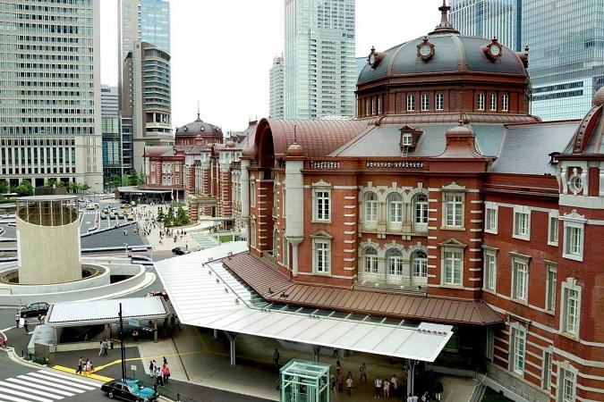 復元後の東京駅の姿