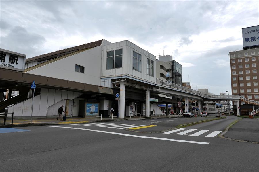 土浦駅東口 周辺風景の写真 