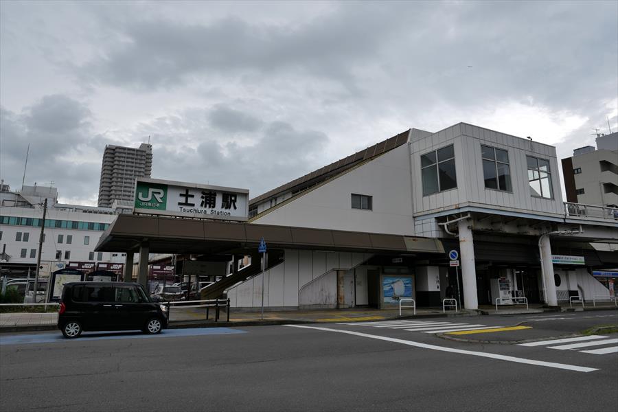 土浦駅東口 周辺風景の写真 