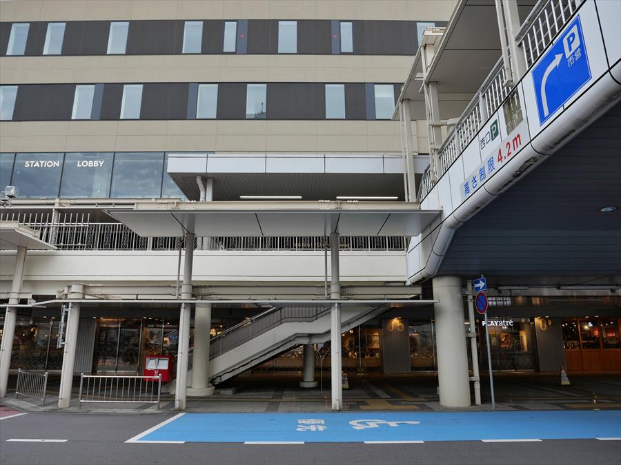 土浦駅西口 周辺風景の写真