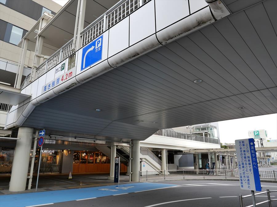土浦駅西口 周辺風景の写真