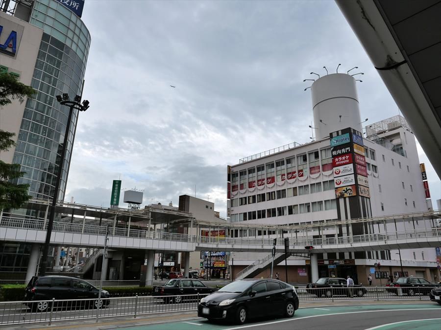 土浦駅西口 周辺風景の写真
