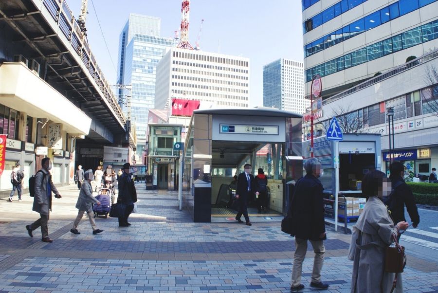 JR有楽町駅の京橋口
