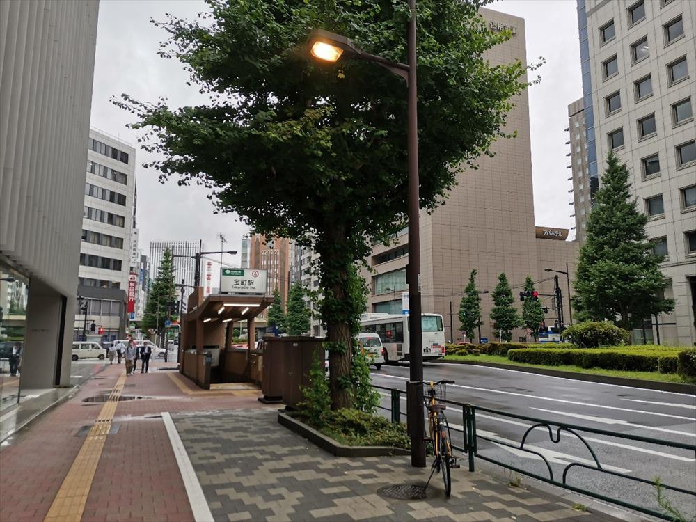 宝町駅 A2出入口