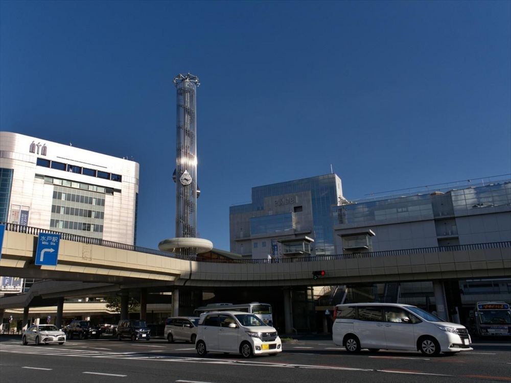 水戸駅 北口の時計台