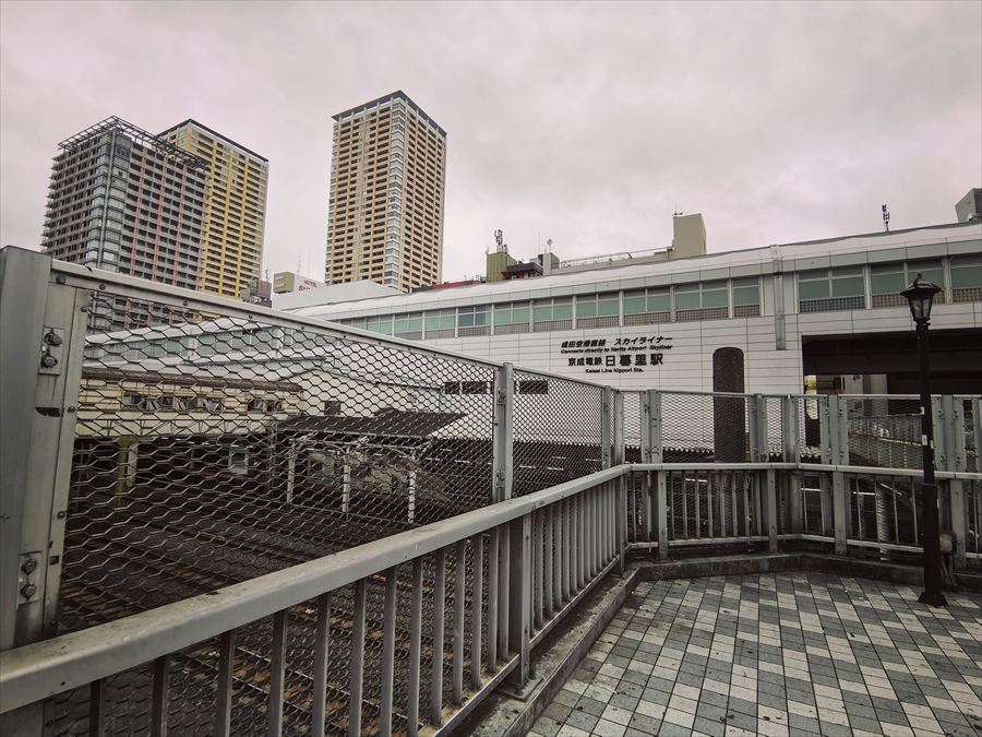 日暮里駅 京成線南改札口周辺の風景写真