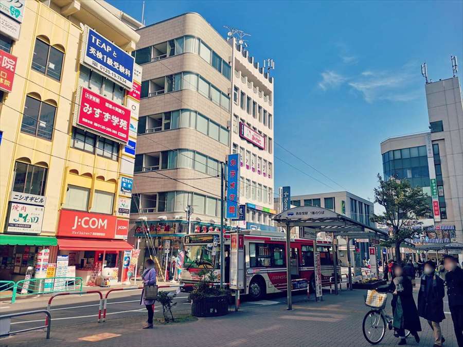 高円寺北口周辺の風景写真