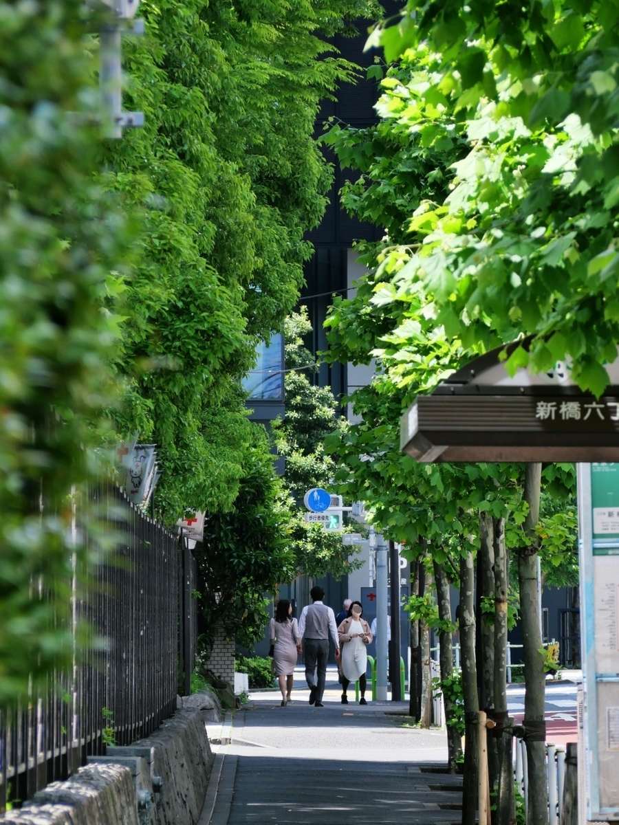 御成門駅（都営三田線）近くの風景