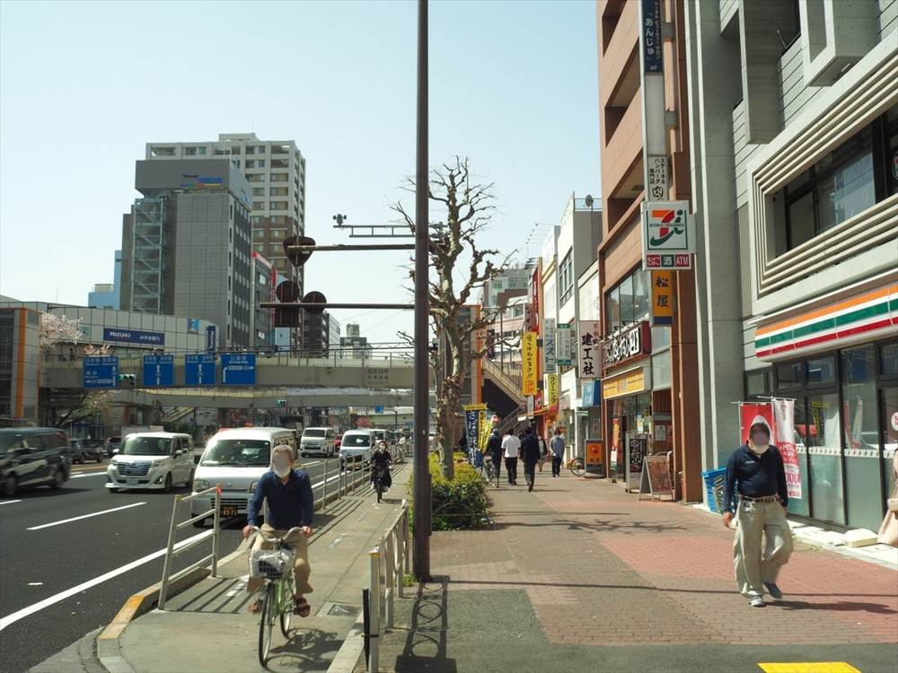 亀戸駅 南側