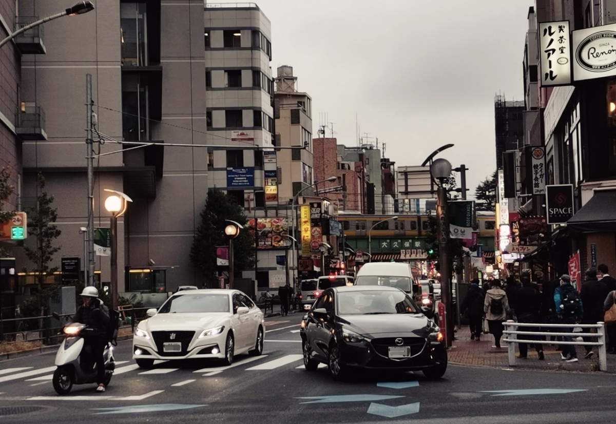JR大久保駅 北口の周辺風景