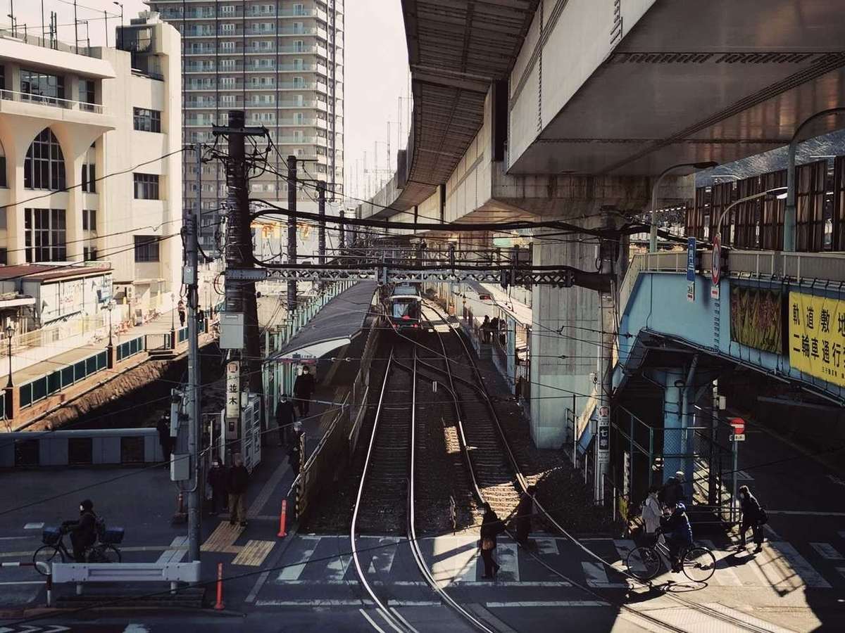 王子駅前駅の風景写真
