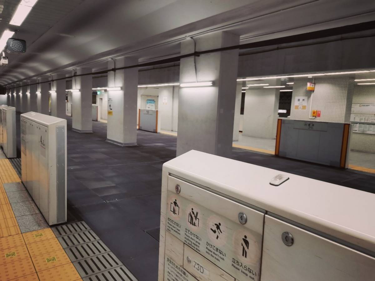 豊洲駅 旧2,3番ホーム