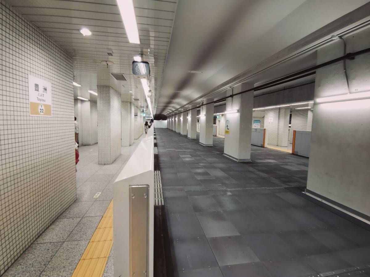 豊洲駅 旧2,3番ホーム